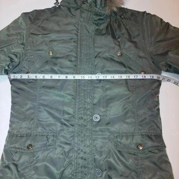 Womens the original Arizona Coat Army green size Large - Picture 13 of 13